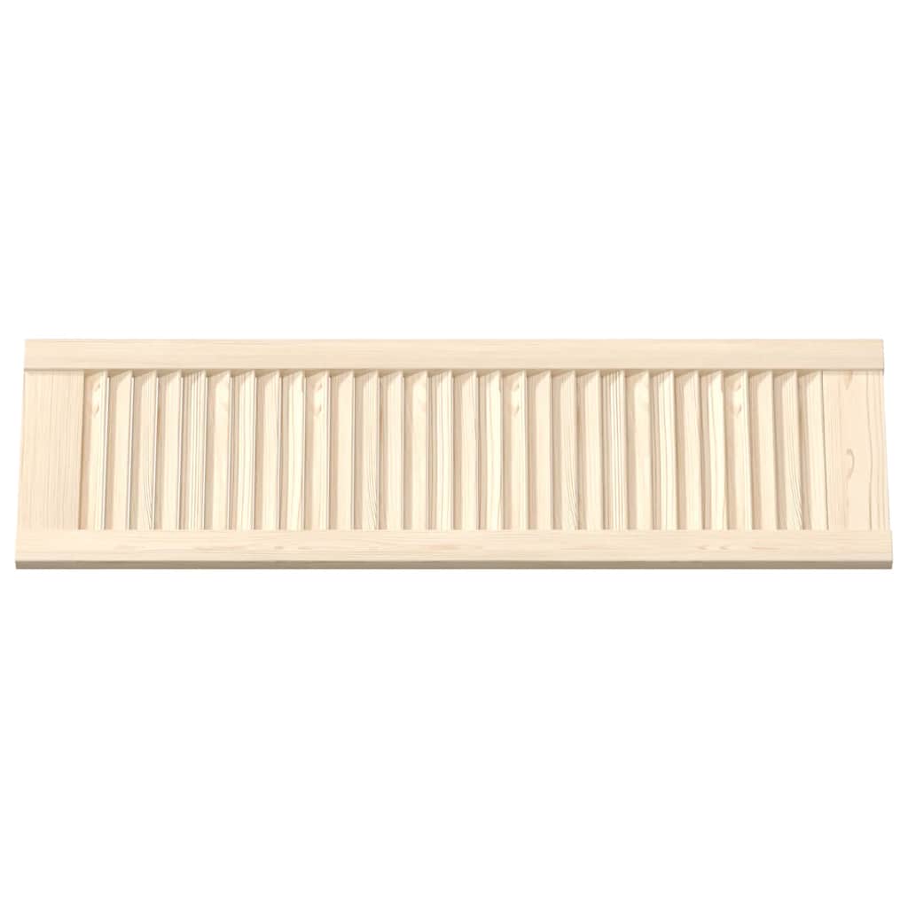Anta con Design a Lamelle 99x29,5 cm in Legno di Pino