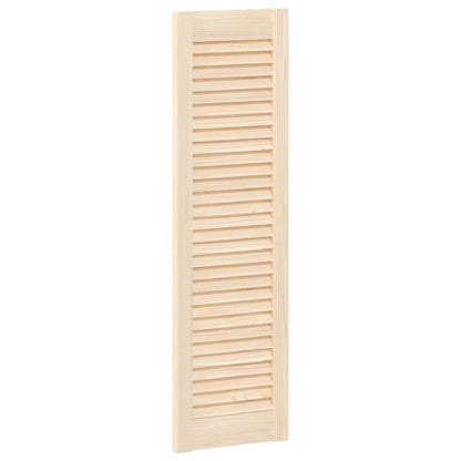 Ante con Design a Lamelle 4 pz 99x29,5 cm in Legno di Pino | homemem39