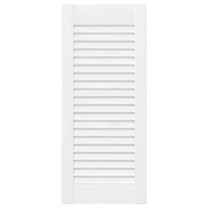 Ante a Lamelle 2 pz Bianche 61,5x29,5 cm - homemem39