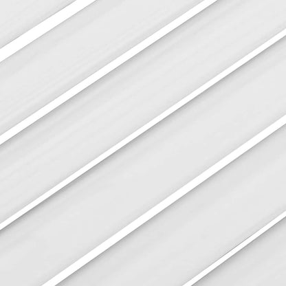 Ante a Lamelle 2 pz Bianche 61,5x29,5 cm - homemem39