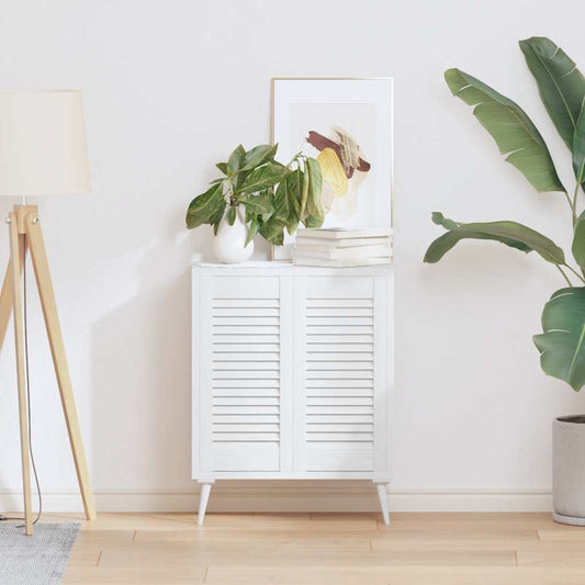 Ante a Lamelle 2 pz Bianche 61,5x29,5 cm - homemem39