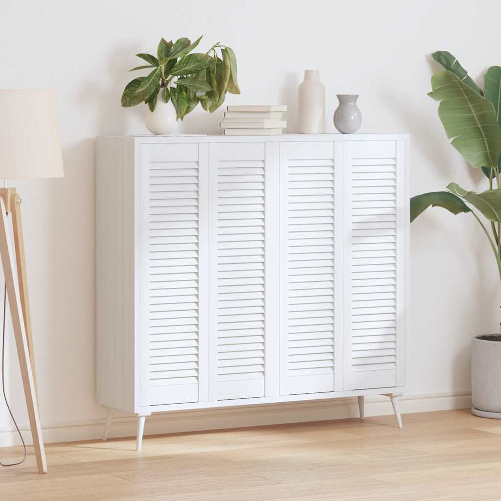 Ante a Lamelle 4 pz Bianche 99x29,5 cm - homemem39