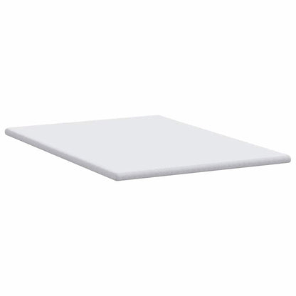 Topper per materasso Bianco 160 x 200 cm Tessuto Jacquard