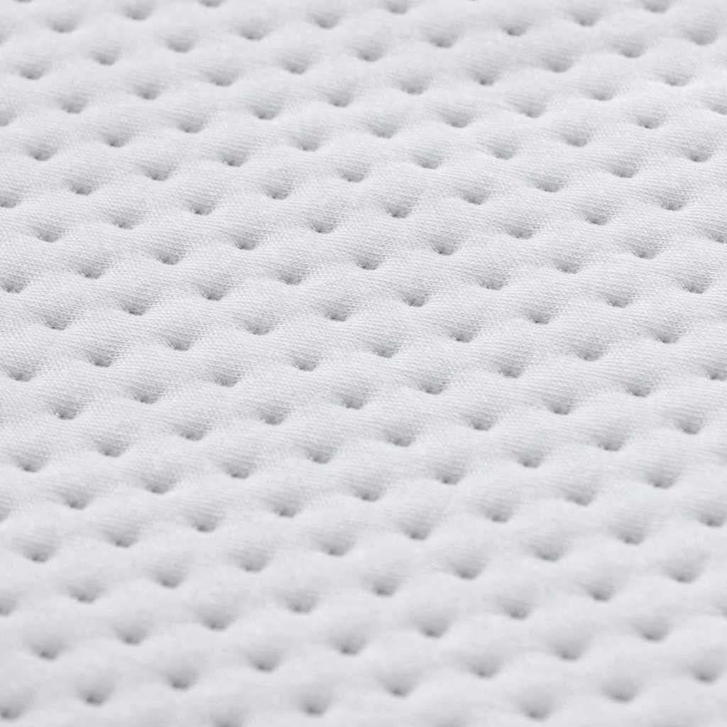Topper per materasso Bianco 200 x 200 cm Tessuto Jacquard | homemem39