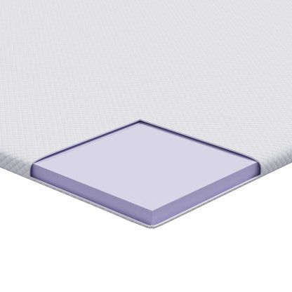 Topper in schiuma memory for Adulto Morbido 80 x 200 cm Bianco | homemem39