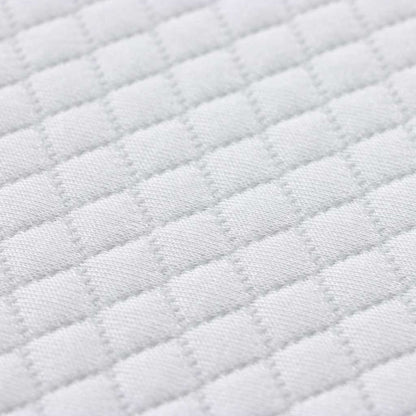 Topper per materasso Bianco 140 x 200 cm Tessuto Jacquard