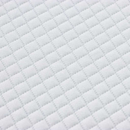 Topper per materasso Bianco 140 x 190 cm Tessuto Jacquard