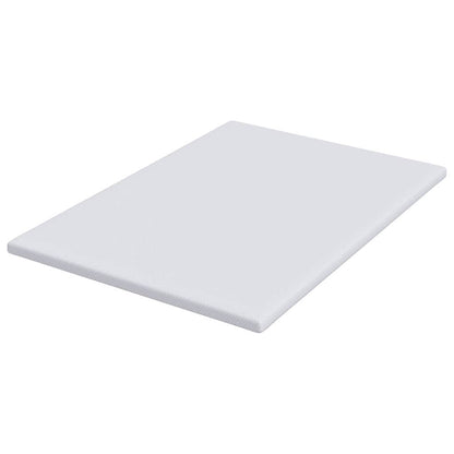 Topper per materasso Bianco 70 x 200 x 3.5 cm Tessuto Jacquard