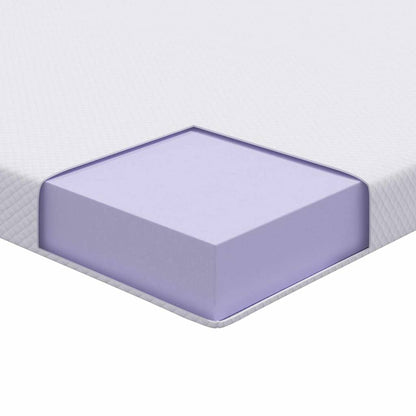 Topper in schiuma memory for Adulto Morbido 90 x 200 cm Bianco | homemem39
