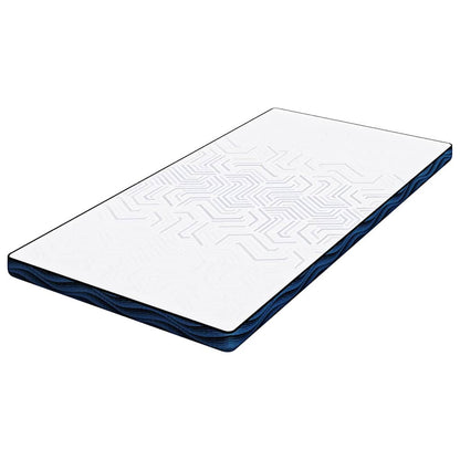 Topper per materasso Bianco 70 x 200 x 8 cm Tessuto Jacquard