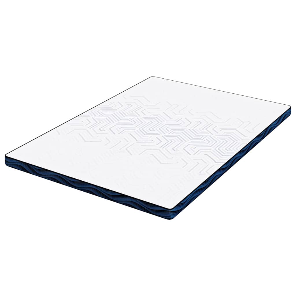 Topper per materasso Bianco 160 x 200 cm Tessuto Jacquard