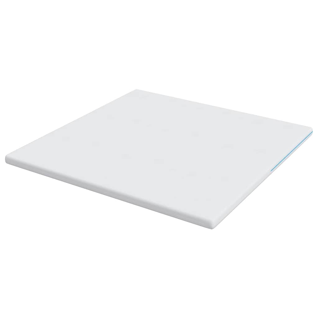 Topper per materasso Bianco 200 x 200 x 7 cm Tessuto Jacquard