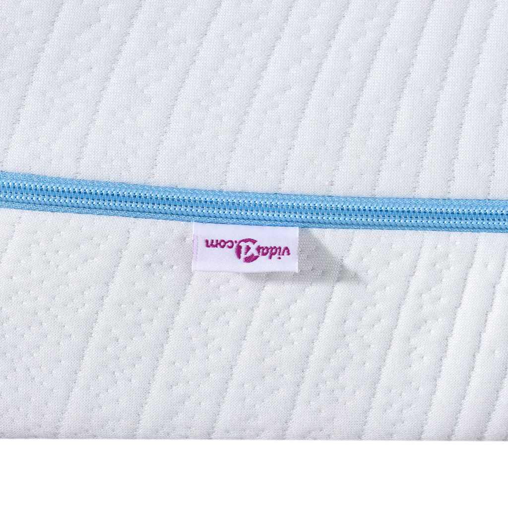 Materasso Medio rigido 140 x 190 cm Bianco | homemem39