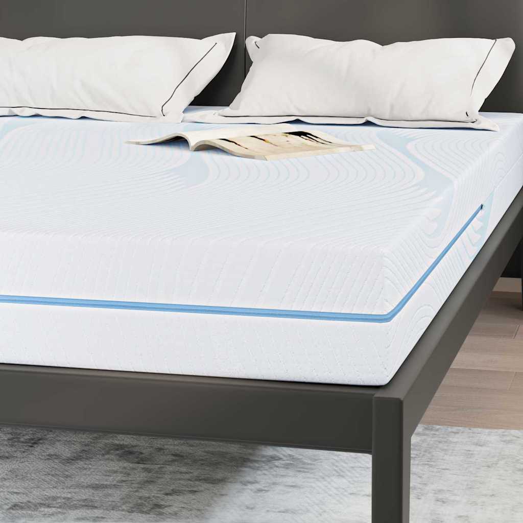 Materasso Medio rigido 140 x 190 cm Bianco | homemem39