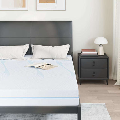 Materasso Medio rigido 140 x 190 cm Bianco | homemem39
