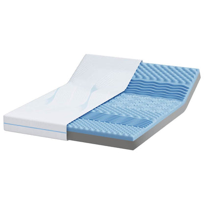 Materasso Medio rigido 140 x 190 cm Bianco | homemem39