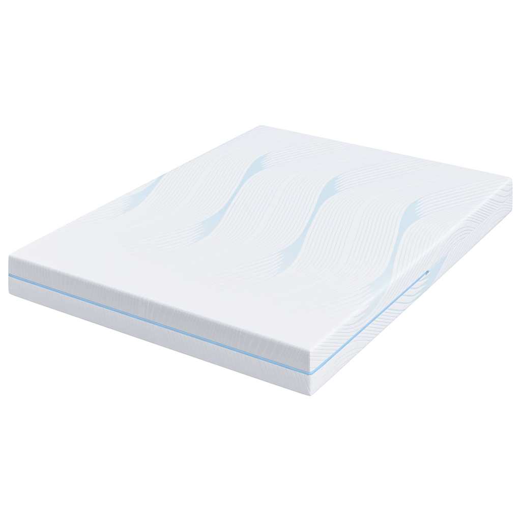 Materasso Medio rigido 140 x 190 cm Bianco | homemem39