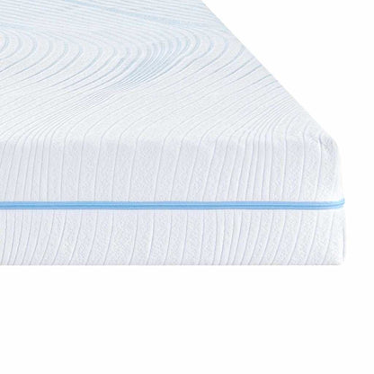 Materasso Medio rigido 140 x 190 cm Bianco | homemem39