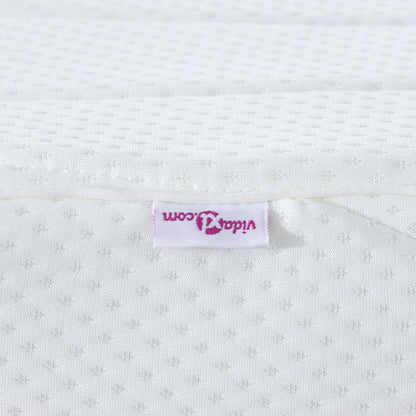Materasso Bianco 80 x 160 cm Tessuto Jacquard | homemem39