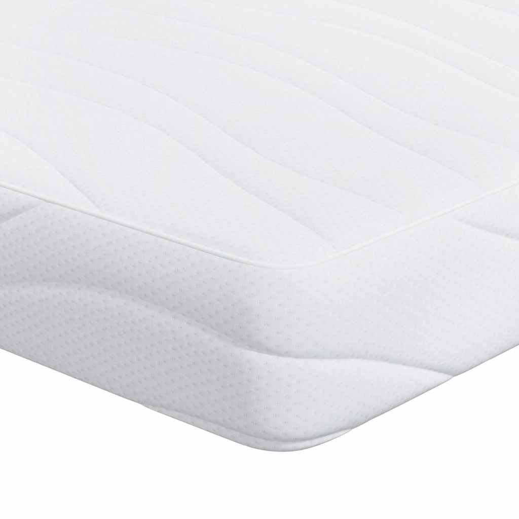 Materasso Bianco 80 x 160 cm Tessuto Jacquard | homemem39