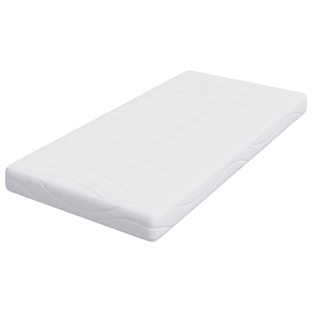 Materasso Bianco 90 x 200 cm Schiuma Memory in Gel - homemem39