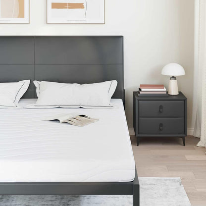 Materasso Bianco 200 x 200 cm Schiuma Memory in Gel - homemem39