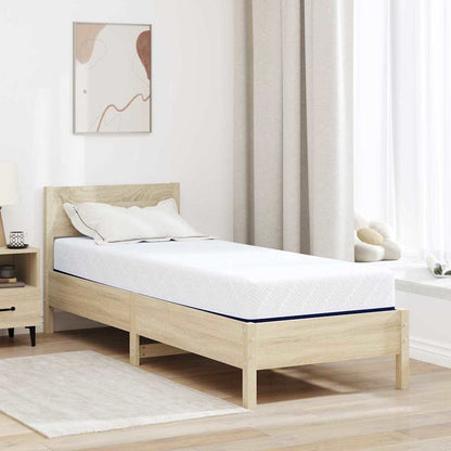 Materasso Bianco e Blu 70 x 200 cm Tessuto Jacquard | homemem39