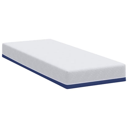 Materasso Bianco e Blu 70 x 200 cm Tessuto Jacquard | homemem39