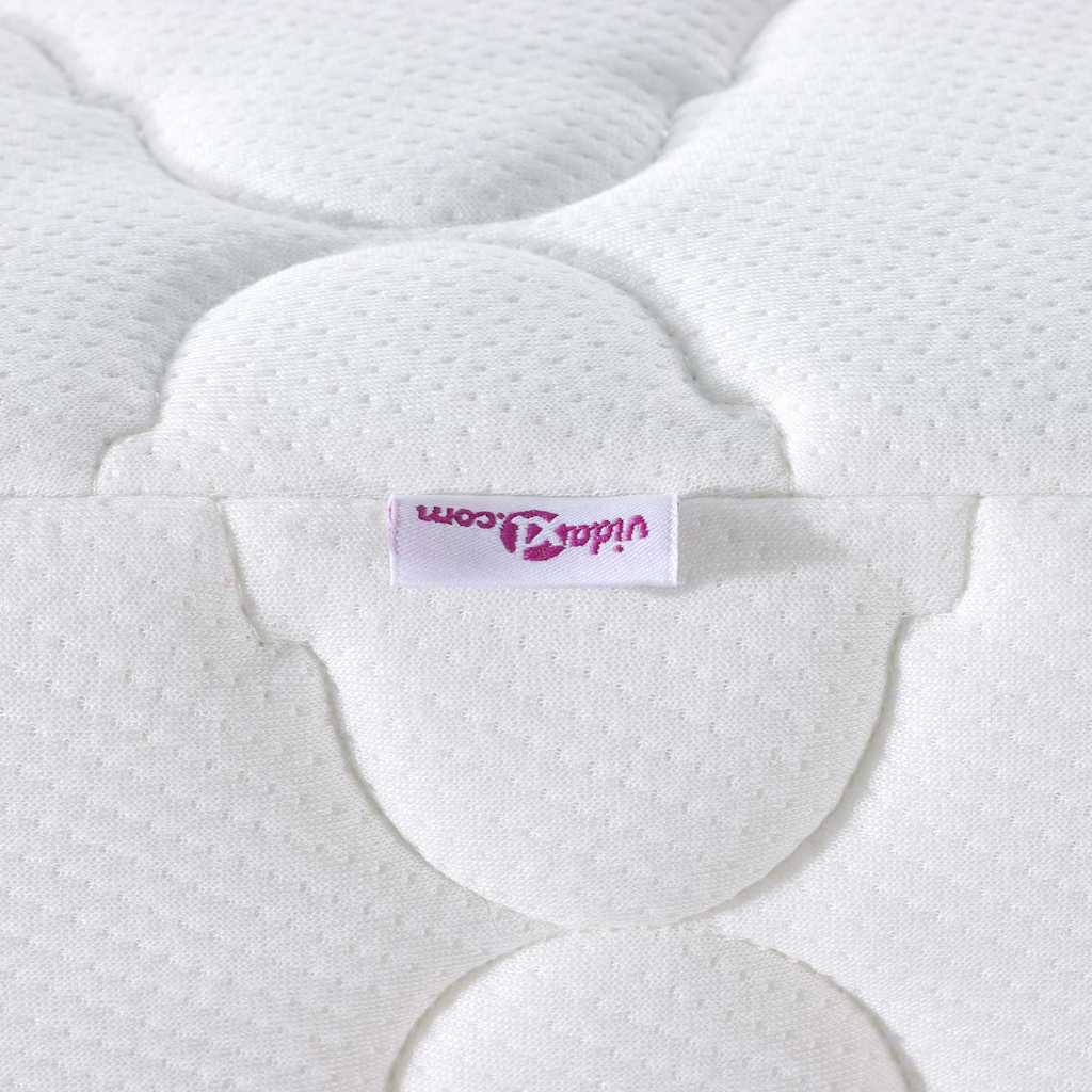 Materasso Bianco 70 x 140 cm Tessuto Jacquard | homemem39