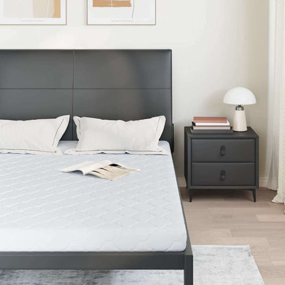 Materasso con Strato di Cocco Bianco 200 x 140 cm Schiuma PU - homemem39