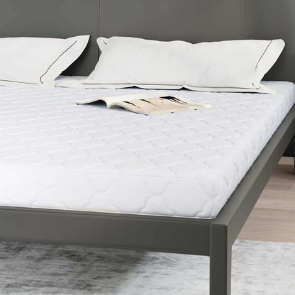 Materasso con Strato di Cocco Bianco 200 x 180 cm Schiuma PU - homemem39