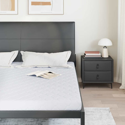 Materasso con Strato di Cocco Bianco 200 x 180 cm Schiuma PU - homemem39