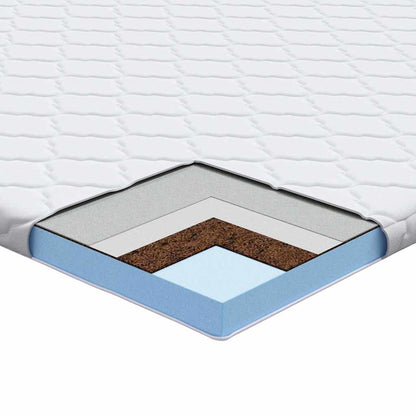 Guanciali per materassi Bianco 90 x 200 cm Schiuma PU - homemem39