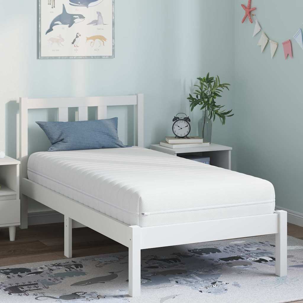 Materasso con Strato di Cocco Bianco 80 x 160 cm - homemem39
