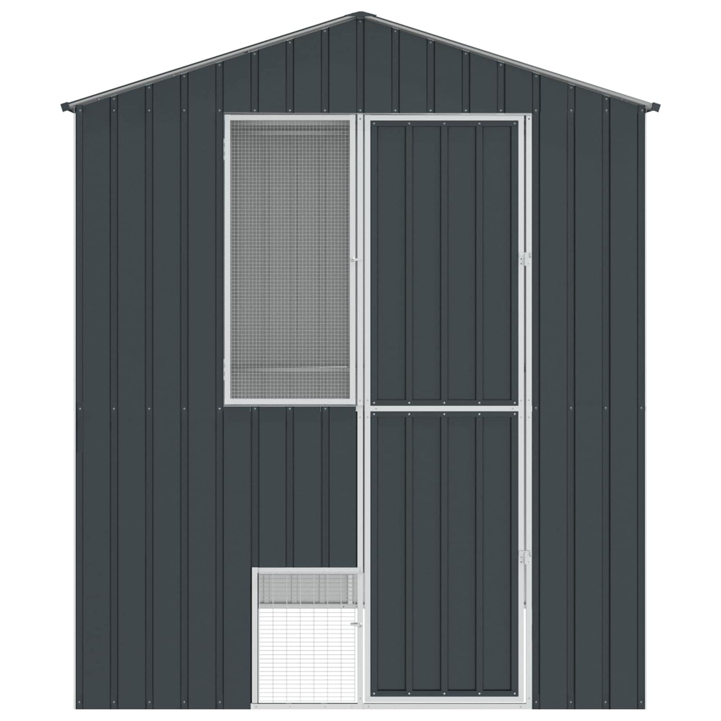 Gabbia per uccelli Antracite 215 x 210 x 247 cm Acciaio zincato | homemem39