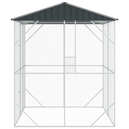 Gabbia per uccelli Antracite 215 x 208 x 247 cm Acciaio zincato | homemem39