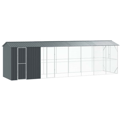 Gabbia per uccelli Antracite 860 x 208 x 247 cm Acciaio zincato | homemem39