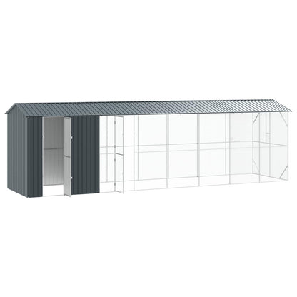 Gabbia per uccelli Antracite 860 x 208 x 247 cm Acciaio zincato | homemem39