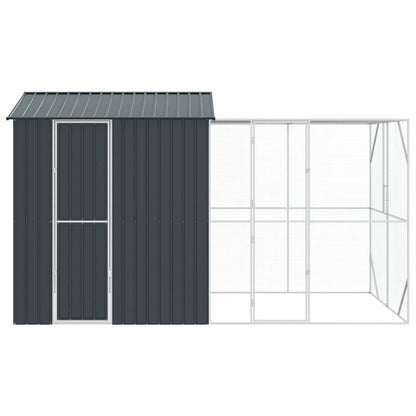 Gabbia per uccelli Antracite 418 x 210 x 247 cm Acciaio zincato | homemem39