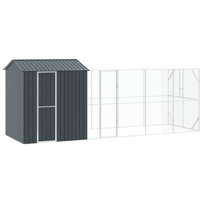 Gabbia per uccelli Antracite 621 x 208 x 247 cm Acciaio zincato | homemem39