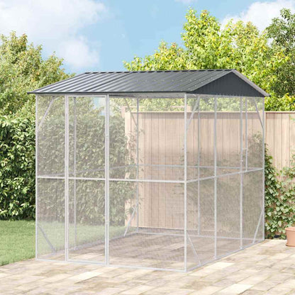 Gabbia per uccelli Antracite 227 x 310 x 247 cm Acciaio zincato | homemem39