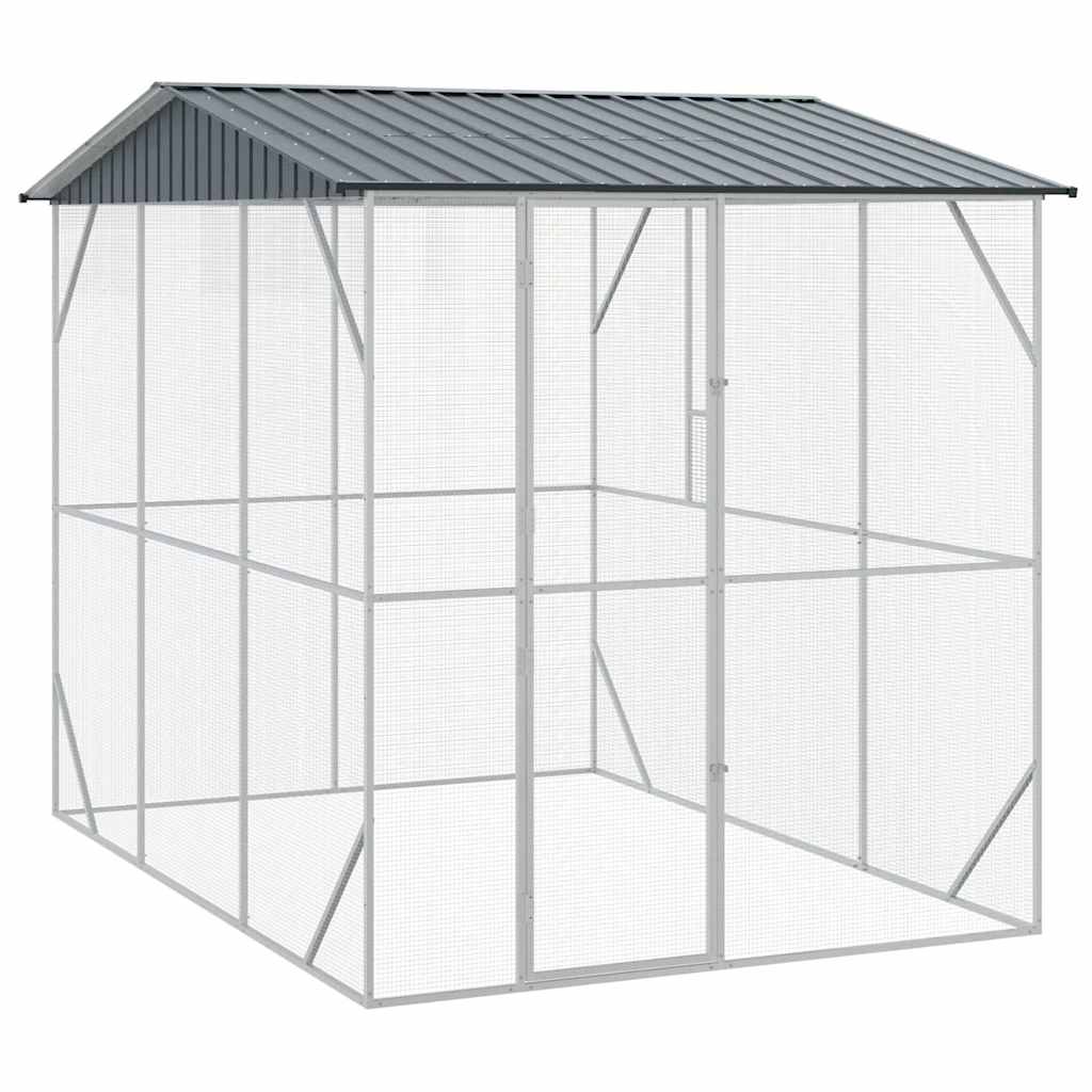 Gabbia per uccelli Antracite 227 x 310 x 247 cm Acciaio zincato | homemem39