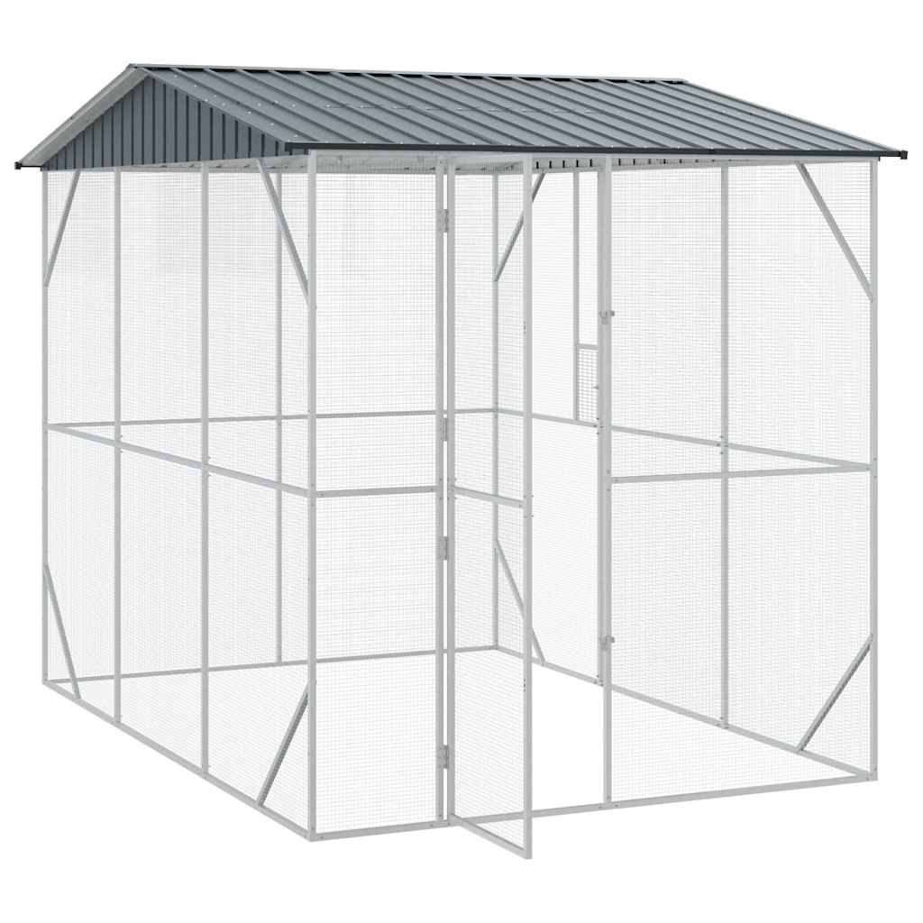 Gabbia per uccelli Antracite 227 x 310 x 247 cm Acciaio zincato | homemem39