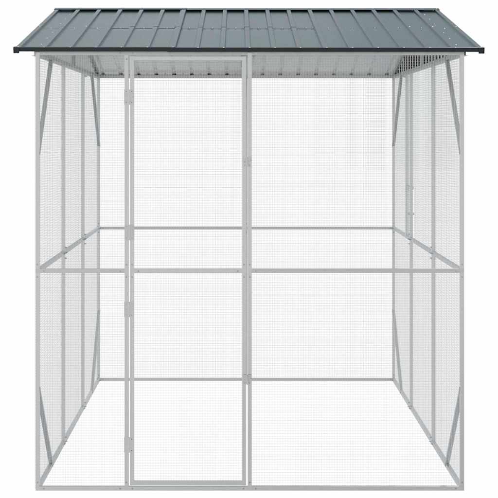 Gabbia per uccelli Antracite 227 x 310 x 247 cm Acciaio zincato | homemem39