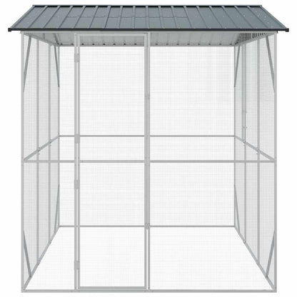 Gabbia per uccelli Antracite 227 x 310 x 247 cm Acciaio zincato | homemem39