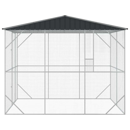 Gabbia per uccelli Antracite 227 x 310 x 247 cm Acciaio zincato | homemem39