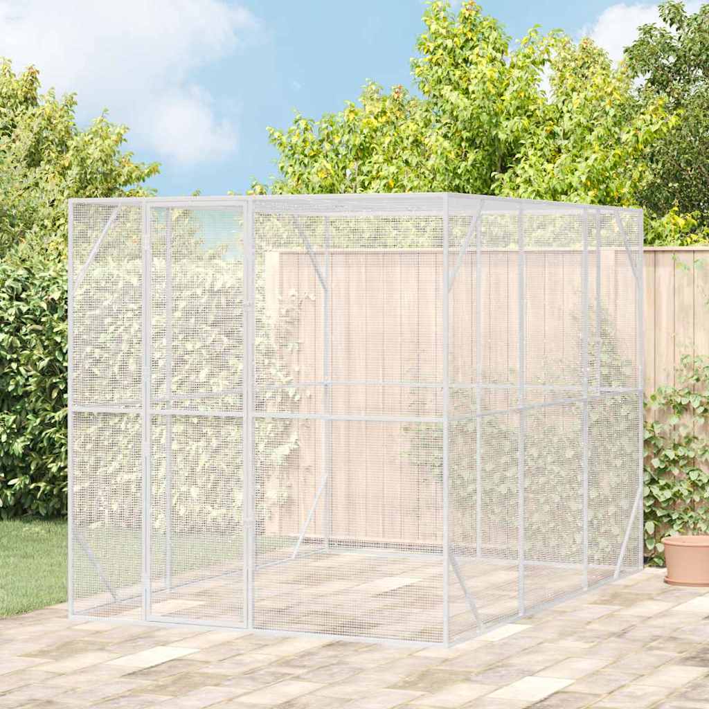 Gabbia per uccelli Antracite 210 x 304 x 213 cm Acciaio zincato | homemem39