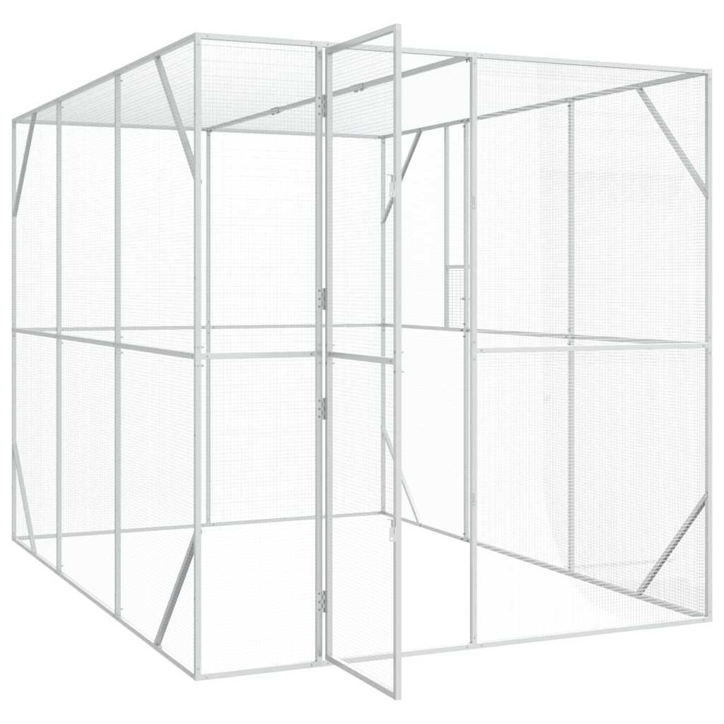 Gabbia per uccelli Antracite 210 x 304 x 213 cm Acciaio zincato | homemem39