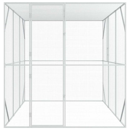 Gabbia per uccelli Antracite 210 x 304 x 213 cm Acciaio zincato | homemem39