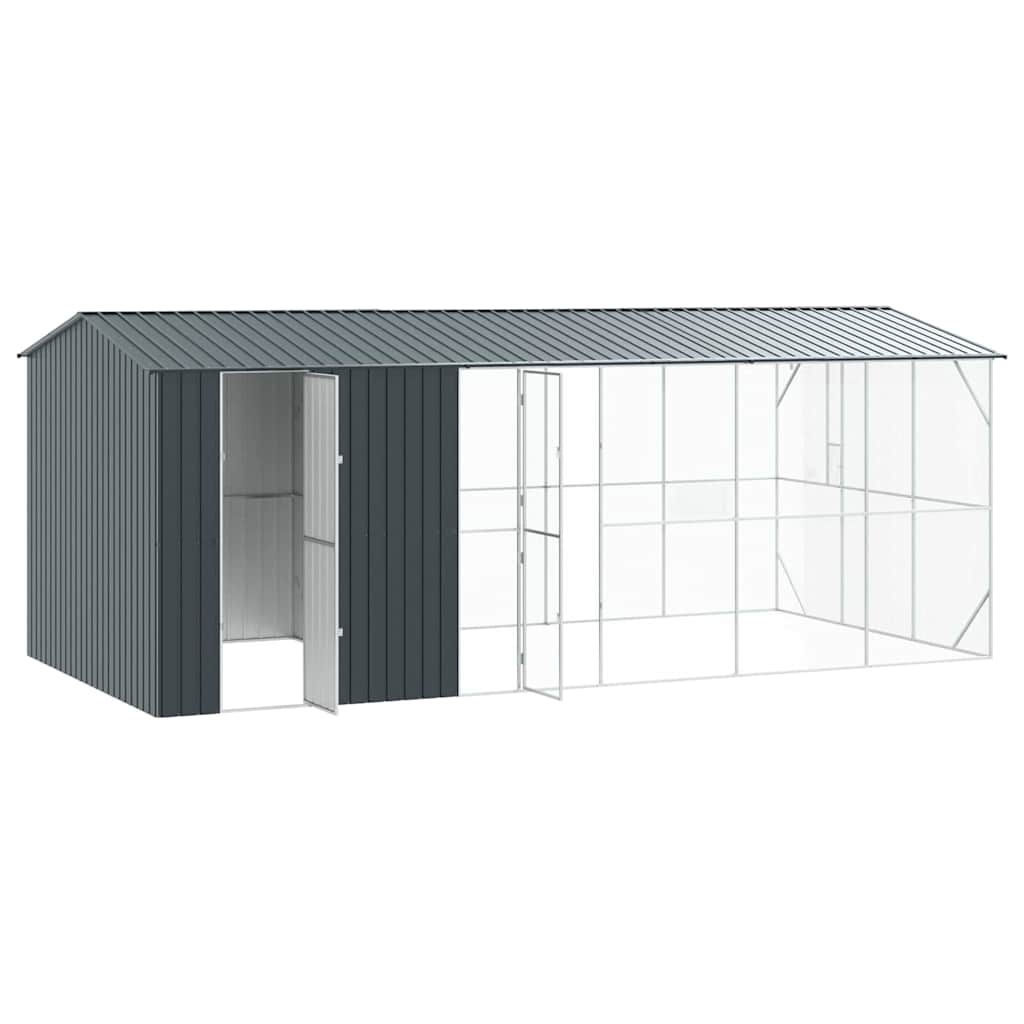 Gabbia per uccelli Antracite 645 x 310 x 247 cm Acciaio zincato | homemem39